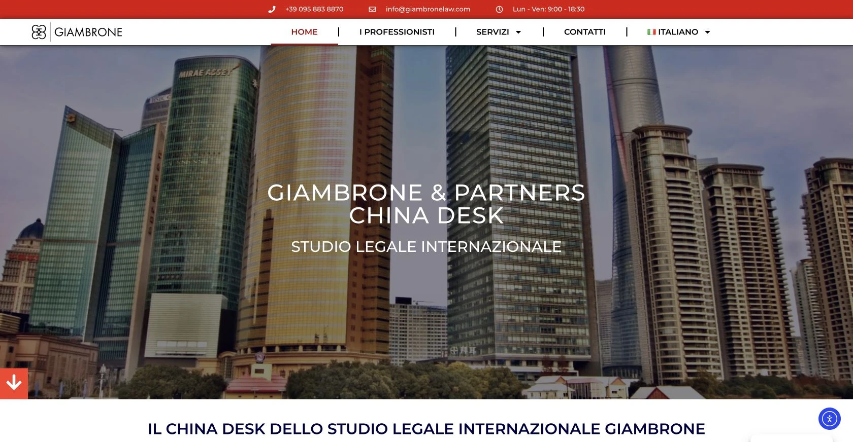 Immagine del progetto Giambrone China